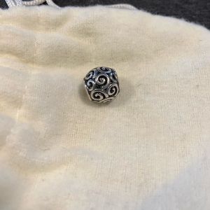 Authentic Pandora Ocean Breeze Swirl Charm